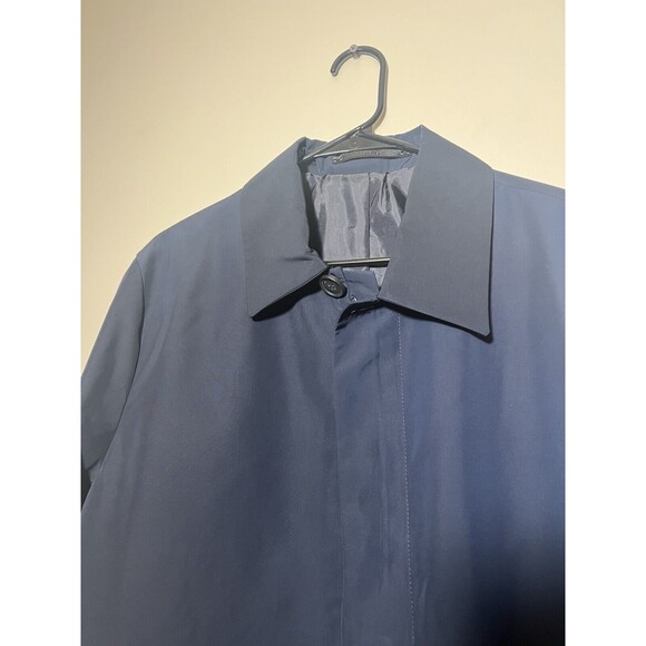 Calvin Klein Thermolite Trench Coat Jacket Men’s Size Size 50 Black - Picture 8 of 11